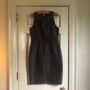 Black Embellished Cocktail Dress